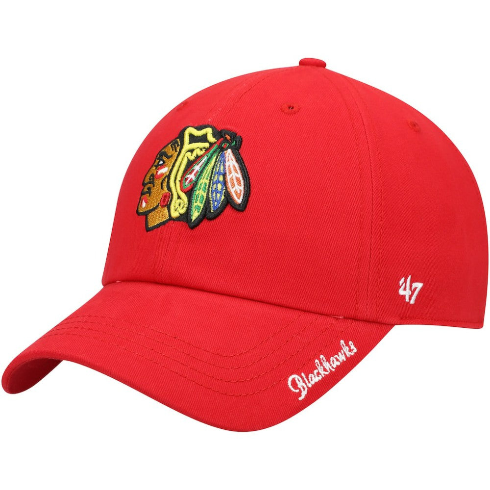 Chicago Blackhawks '47 Women's Team Miata Clean Up Adjustable Hat - Red Hats