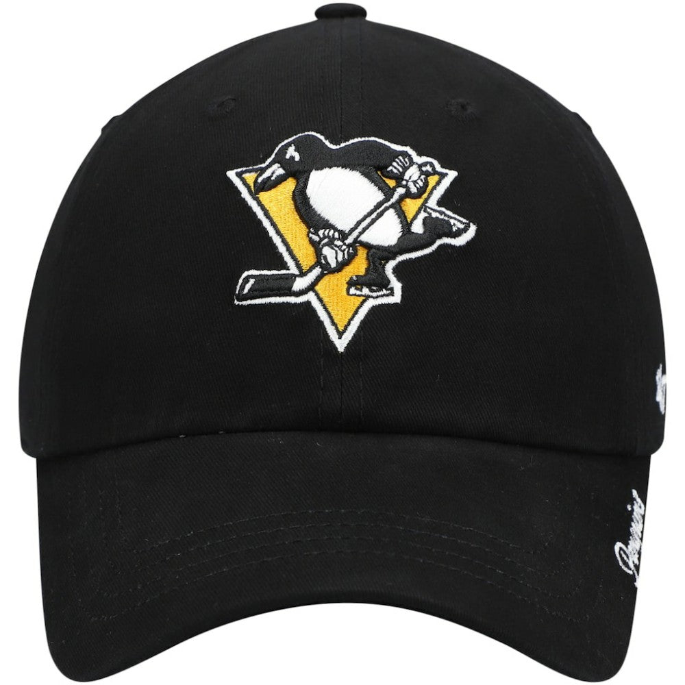 Pittsburgh Penguins '47 Women's Team Miata Clean Up Adjustable Hat - Black Hats