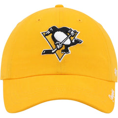 Pittsburgh Penguins '47 Women's Team Miata Clean Up Adjustable Hat - Gold Hats