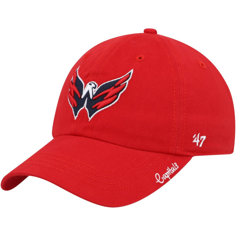 Washington Capitals '47 Women's Team Miata Clean Up Adjustable Hat - Red Hats