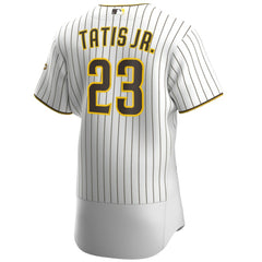 Fernando Tatís Jr. San Diego Padres Home Authentic Player Jersey White/Brown