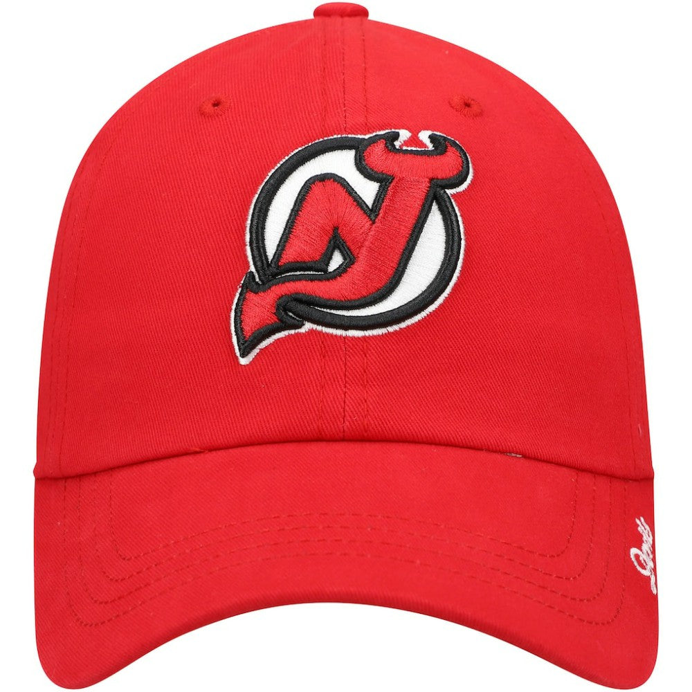 New Jersey Devils '47 Women's Team Miata Clean Up Adjustable Hat - Red Jerseys