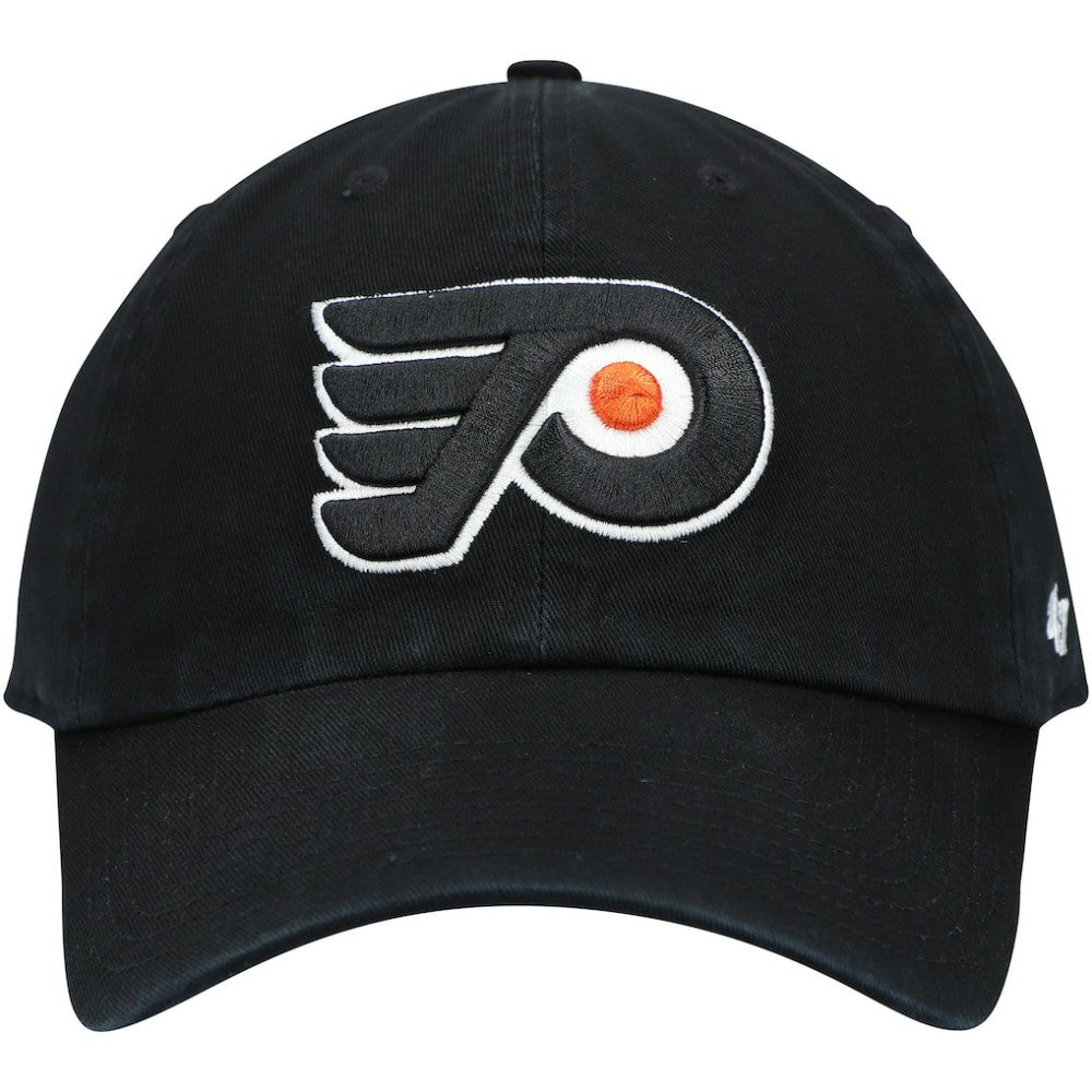 Philadelphia Flyers '47 Team Clean Up Adjustable Hat - Black Hats