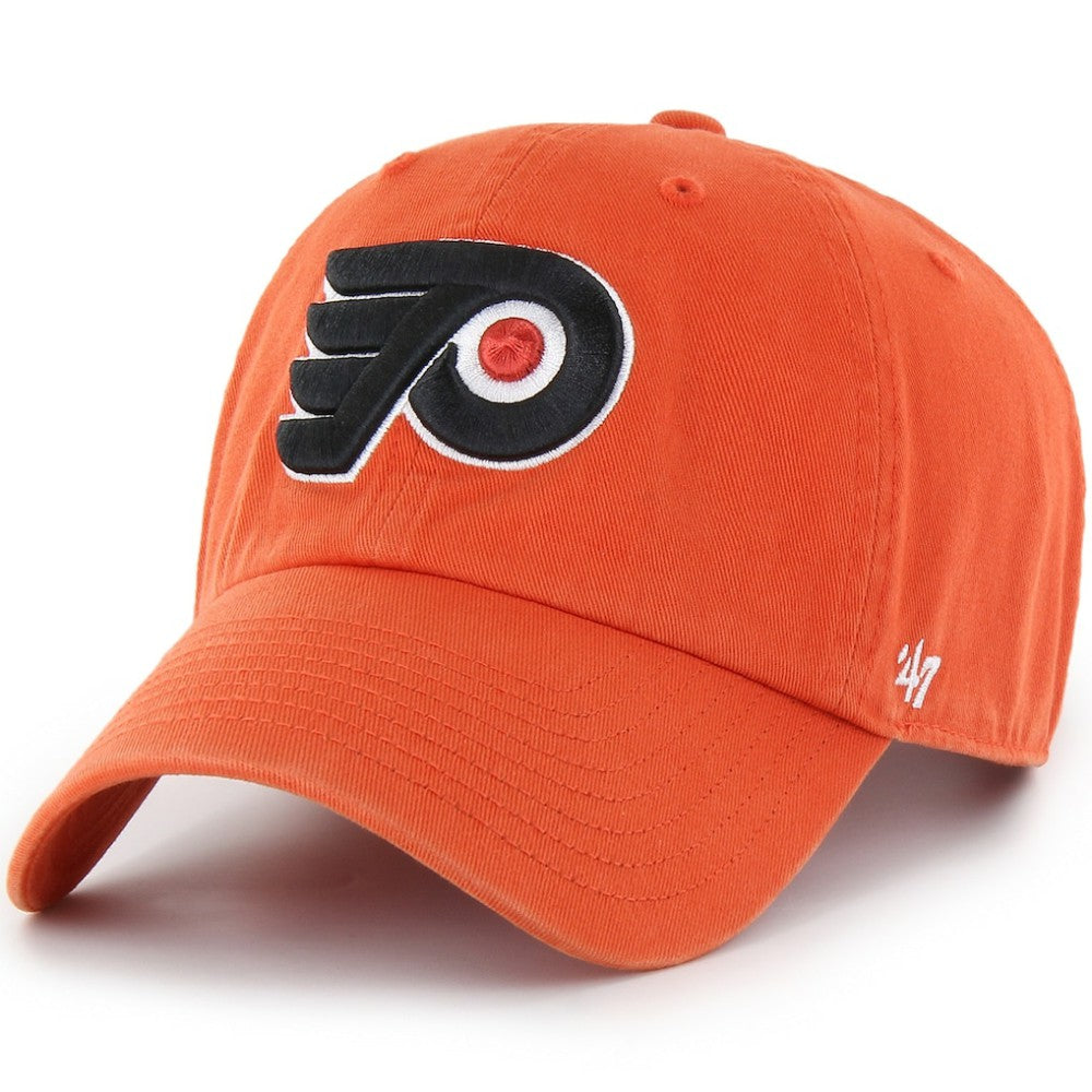 Philadelphia Flyers '47 Team Clean Up Adjustable Hat - Orange Hats