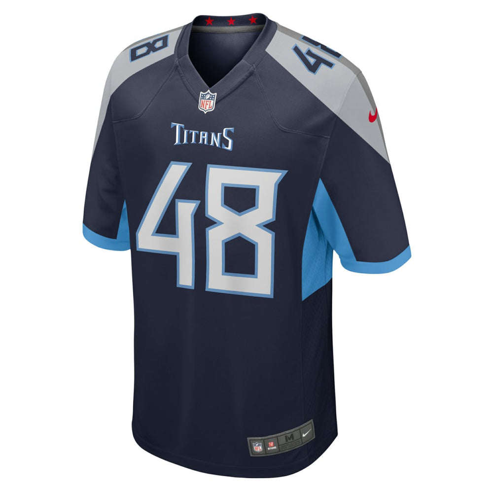 Beau Brinkley Tennessee Titans Game Jersey - Navy cheap