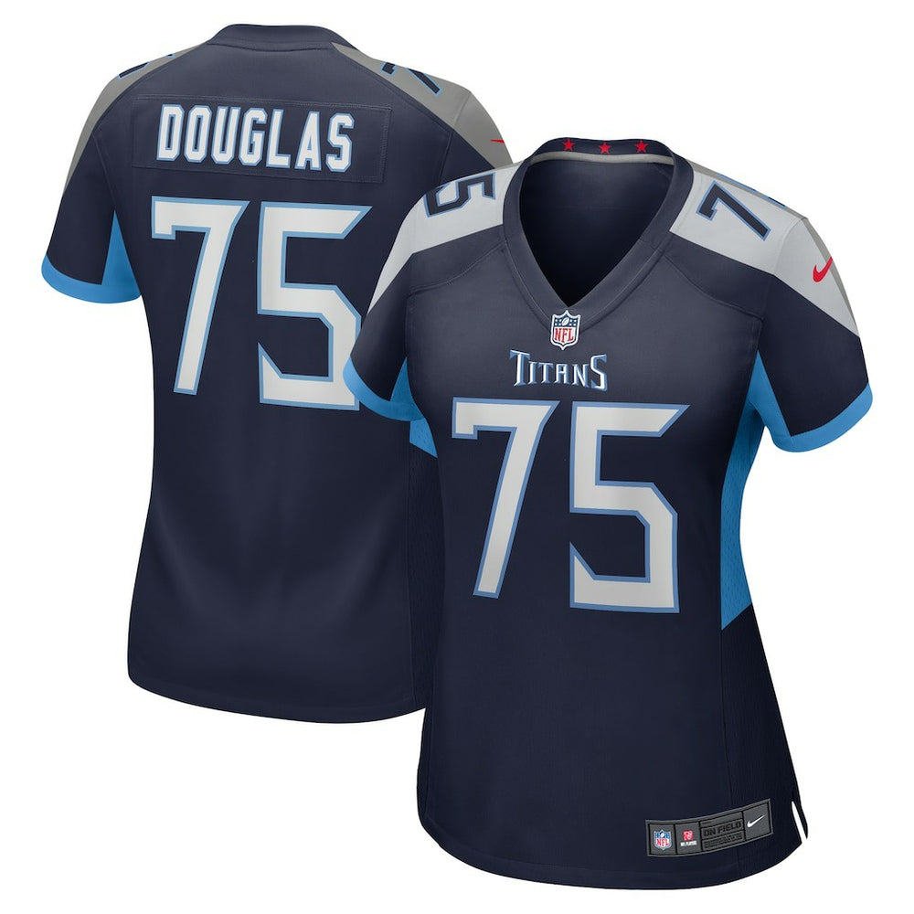 Jamil Douglas Tennessee Titans Women's Game Jersey - Navy discount