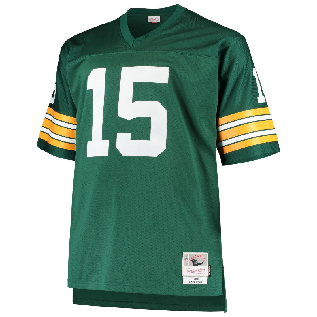 Bart Starr Green Bay Packers Big & Tall 1968 Retired Player Replica Jersey - Green for sale