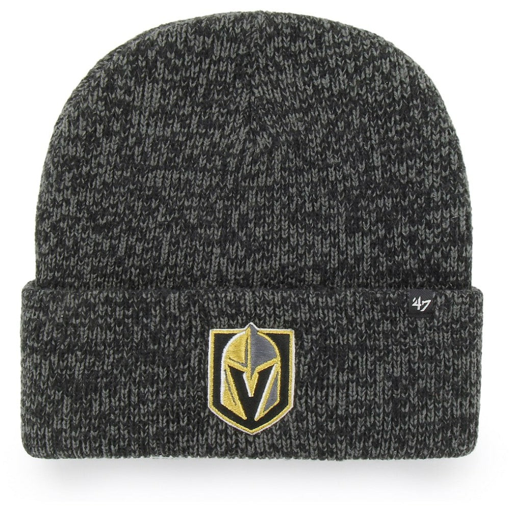 Vegas Golden Knights '47 Brain Freeze Cuffed Knit Hat - Black Hats