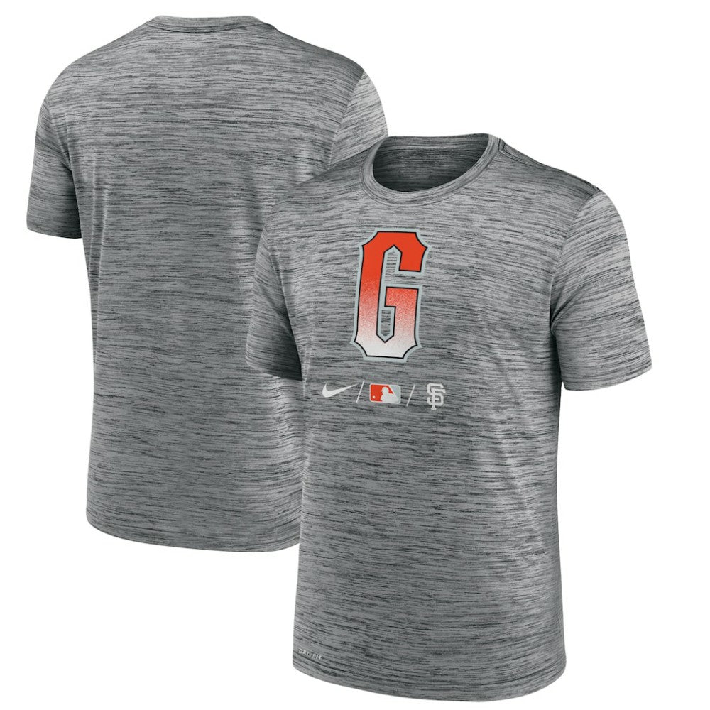 San Francisco Giants City Connect Practice T-Shirt Anthracite