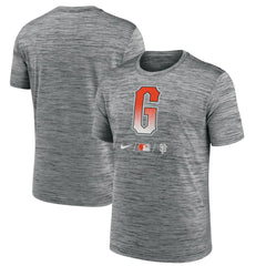 San Francisco Giants City Connect Practice T-Shirt Anthracite