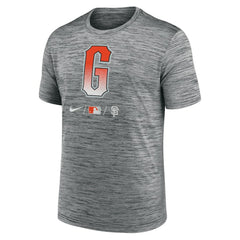 San Francisco Giants City Connect Practice T-Shirt Anthracite