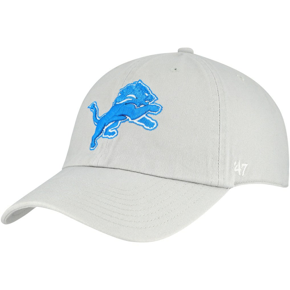 Detroit Lions '47 Clean Up Adjustable Hat - Gray discount