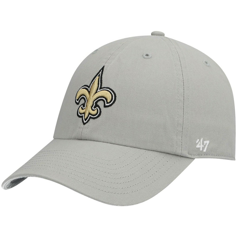 New Orleans Saints '47 Clean Up Adjustable Hat - Gray outlet