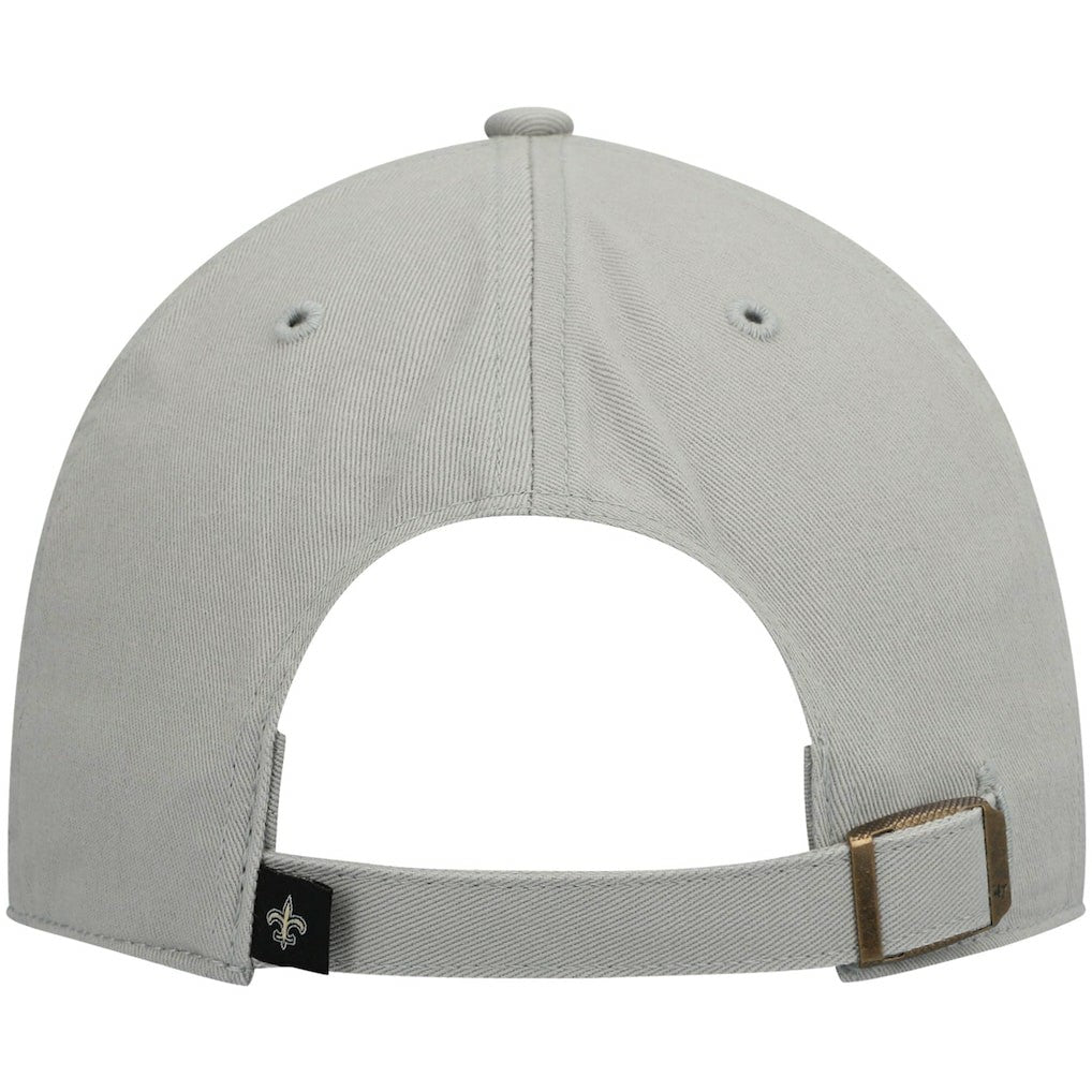 New Orleans Saints '47 Clean Up Adjustable Hat - Gray outlet