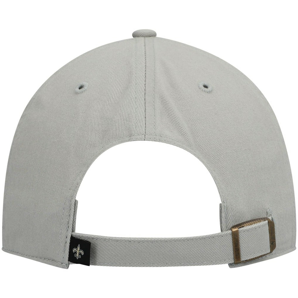 New Orleans Saints '47 Clean Up Adjustable Hat - Gray outlet