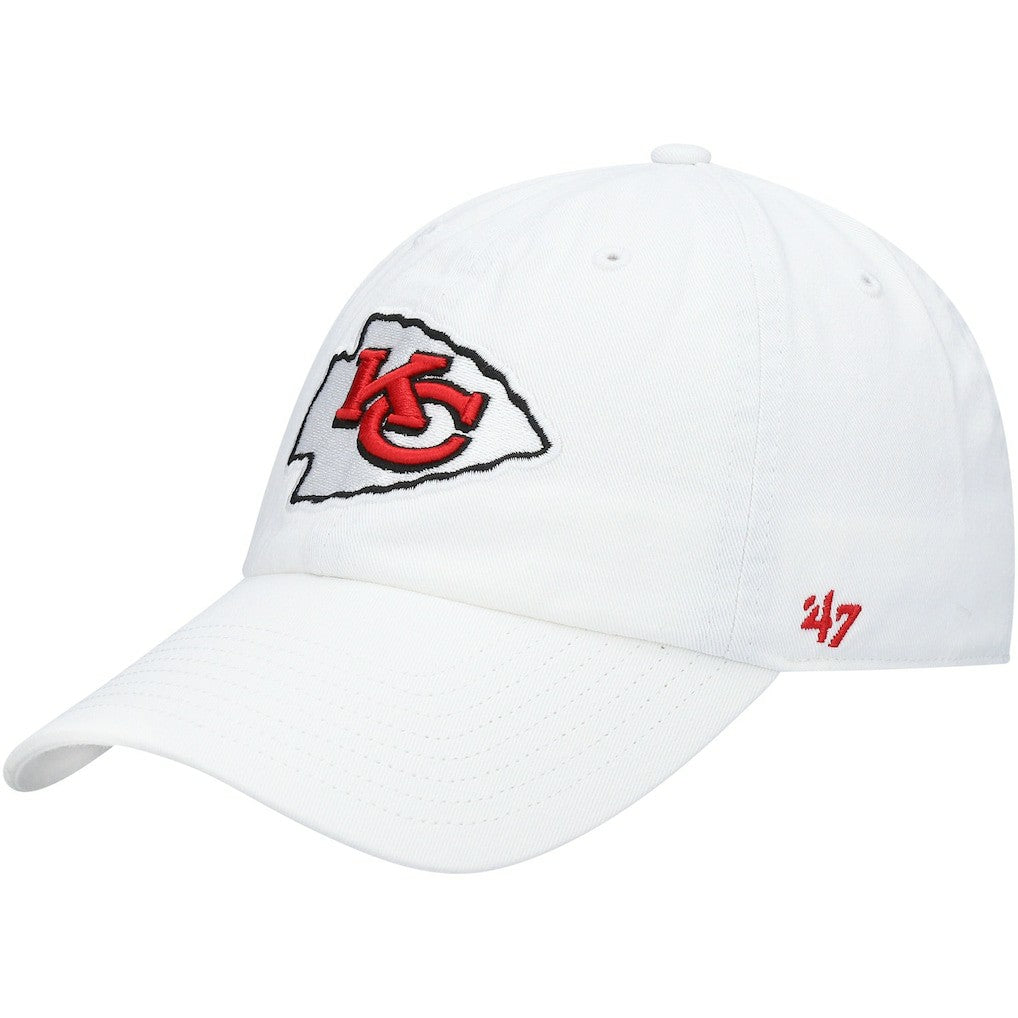 Kansas City Chiefs '47 Logo Clean Up Adjustable Hat - White cheap