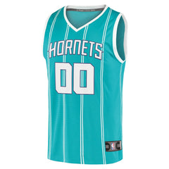 Charlotte Hornets Fast Break Replica Custom Jersey - Icon Edition - Teal for sale