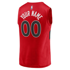 Toronto Raptors Fast Break Replica Custom Jersey - Icon Edition - Red for sale