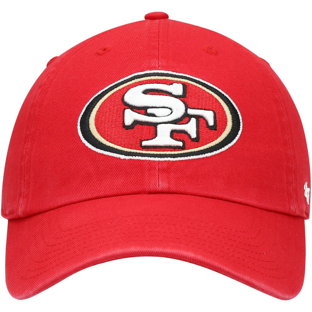 San Francisco 49ers '47 Youth Logo Clean Up Adjustable Hat - Scarlet discount