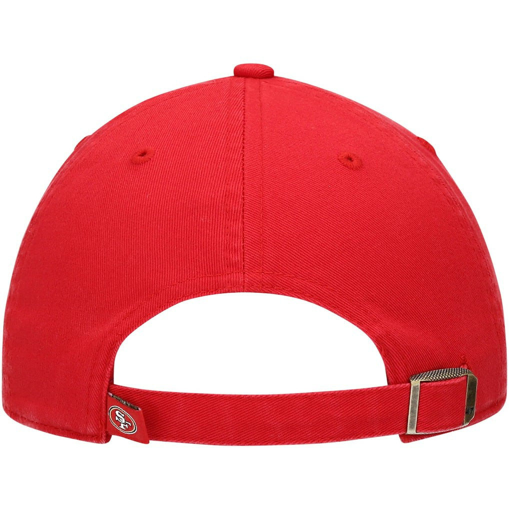 San Francisco 49ers '47 Youth Logo Clean Up Adjustable Hat - Scarlet discount