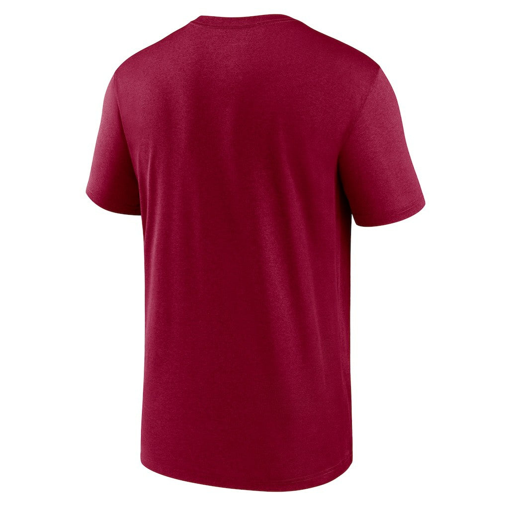 Washington Football Team Logo Essential Legend Performance T-Shirt - Burgundy sale