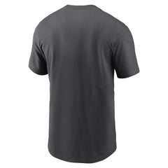 Tennessee Titans Primetime Logo Essential T-Shirt - Charcoal sale