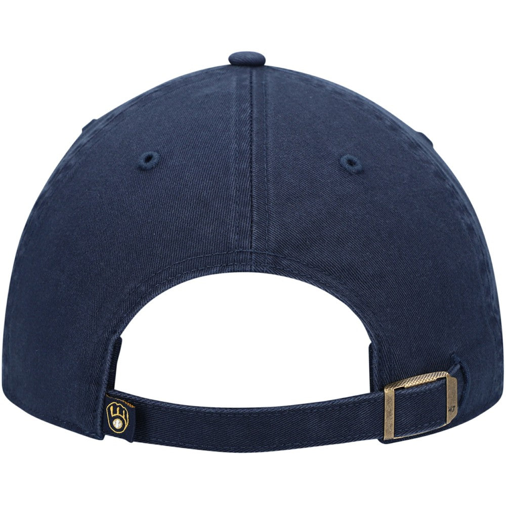 Milwaukee Brewers Clean Up Adjustable Hat Navy