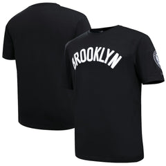 Brooklyn Nets Pro Standard Chenille T-Shirt - Black sale