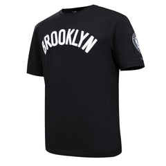 Brooklyn Nets Pro Standard Chenille T-Shirt - Black sale