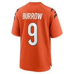 Joe Burrow Cincinnati Bengals Alternate Game Jersey - Orange for sale
