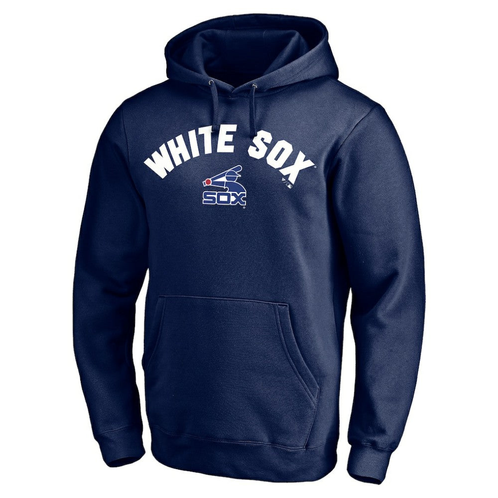 Chicago White Sox Cooperstown Winning Streak Personalized Name & Number Pullover Hoodie Navy