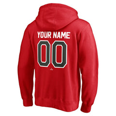 Cincinnati Reds Cooperstown Winning Streak Personalized Name & Number Pullover Hoodie Red