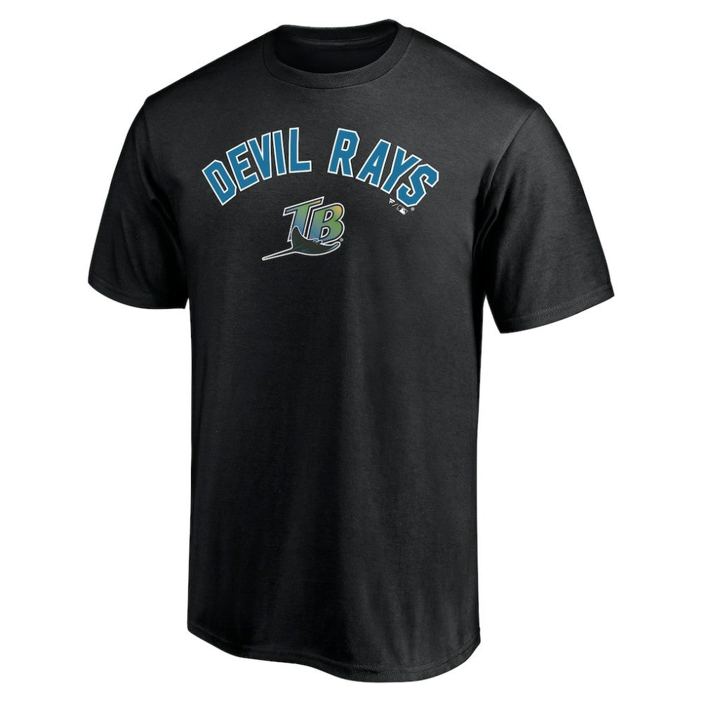 Tampa Bay Rays Cooperstown Winning Streak Personalized Name & Number T-Shirt Black