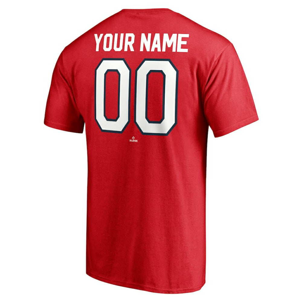 Washington Nationals Cooperstown Winning Streak Personalized Name & Number T-Shirt Red