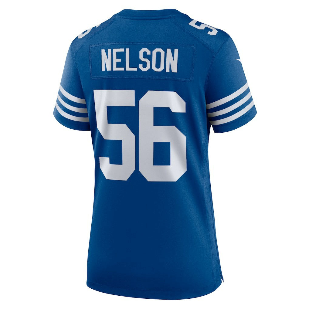 Quenton Nelson Indianapolis Colts Women's Alternate Game Jersey - Royal on sale