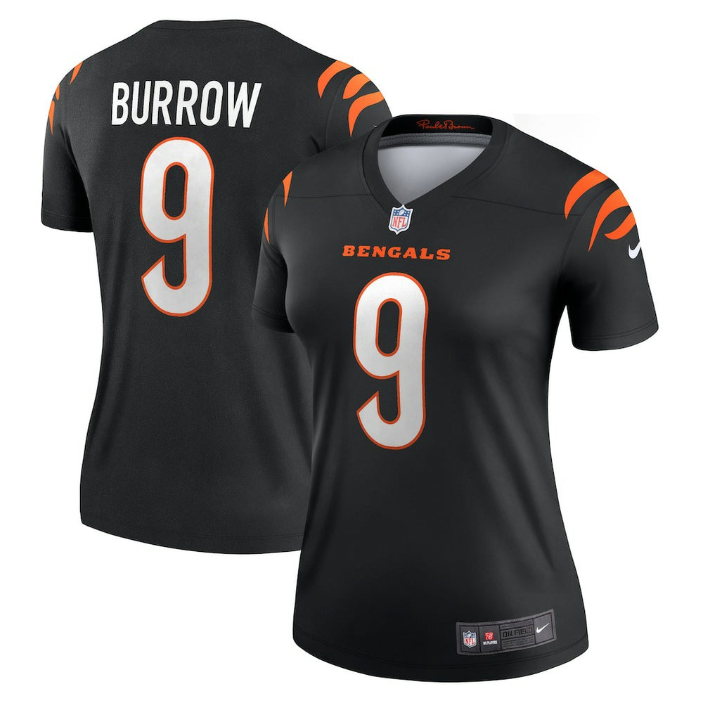 Joe Burrow Cincinnati Bengals Women's Legend Player Performance Top - Black on sale