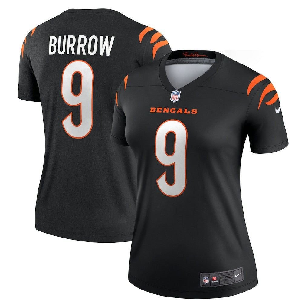 Joe Burrow Cincinnati Bengals Women's Legend Player Performance Top - Black on sale