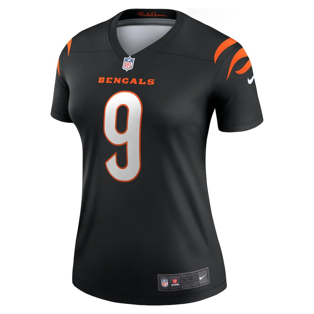 Joe Burrow Cincinnati Bengals Women's Legend Player Performance Top - Black on sale