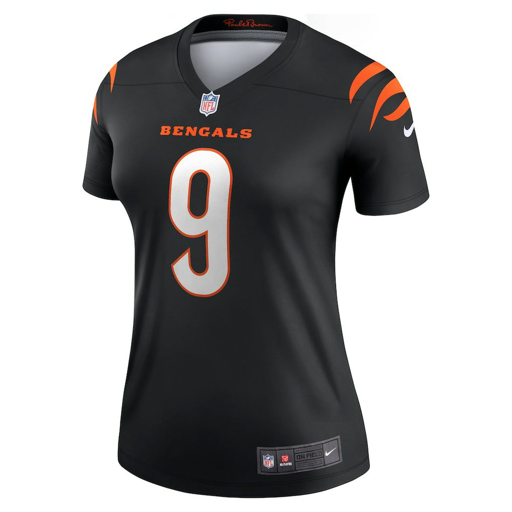Joe Burrow Cincinnati Bengals Women's Legend Player Performance Top - Black on sale