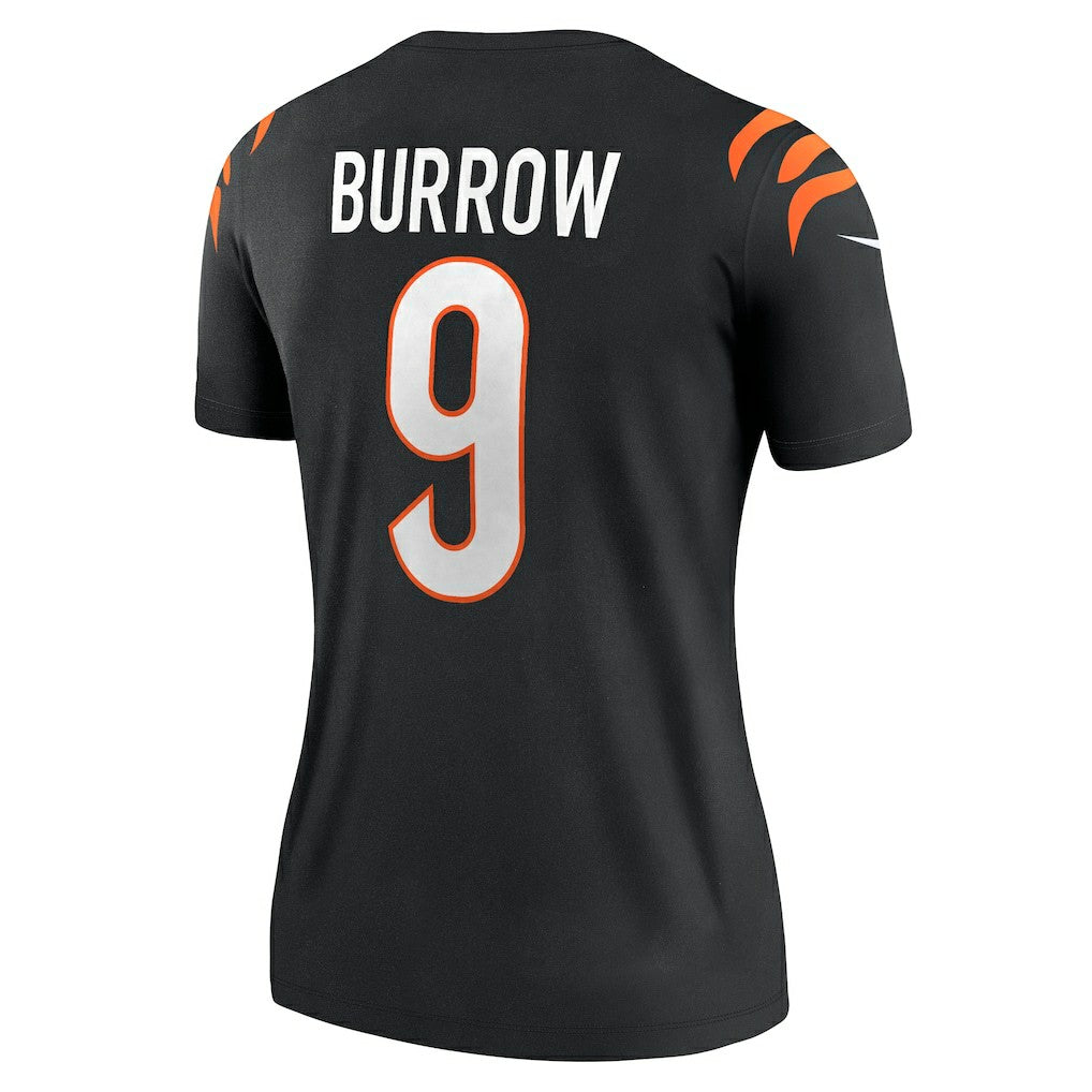 Joe Burrow Cincinnati Bengals Women's Legend Player Performance Top - Black on sale