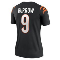 Joe Burrow Cincinnati Bengals Women's Legend Player Performance Top - Black on sale