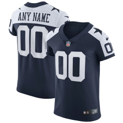 Dallas Cowboys Alternate Vapor Elite Custom Jersey - Navy online