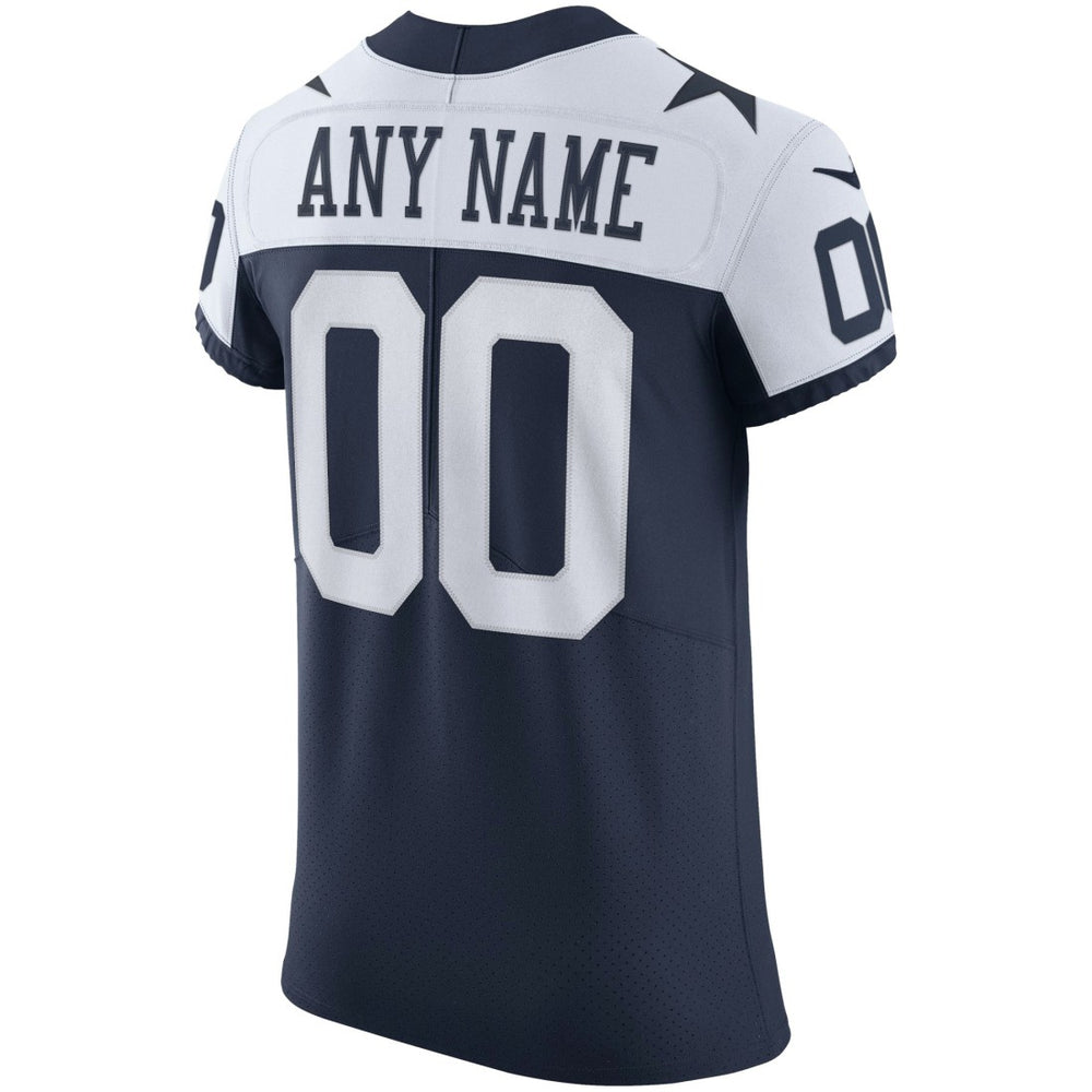 Dallas Cowboys Alternate Vapor Elite Custom Jersey - Navy online