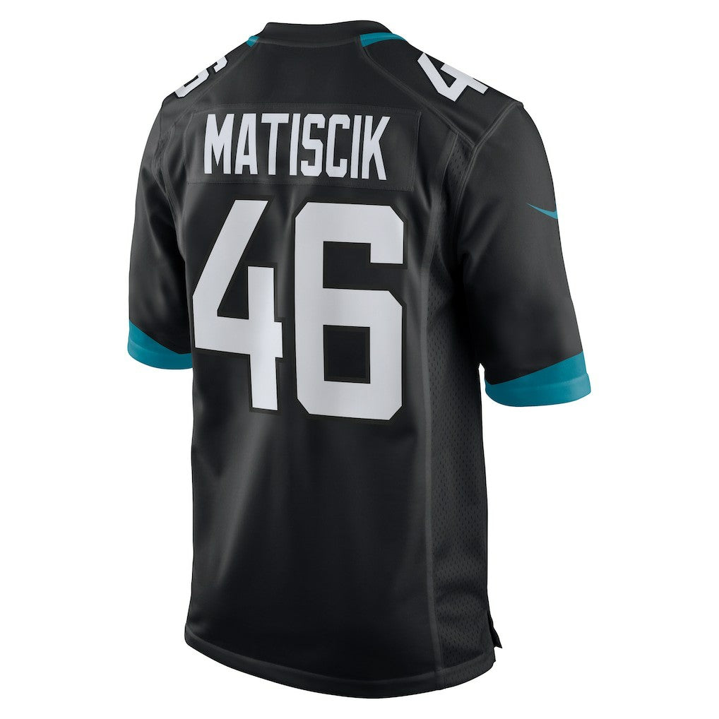 Ross Matiscik Jacksonville Jaguars Alternate Game Jersey - Black discount