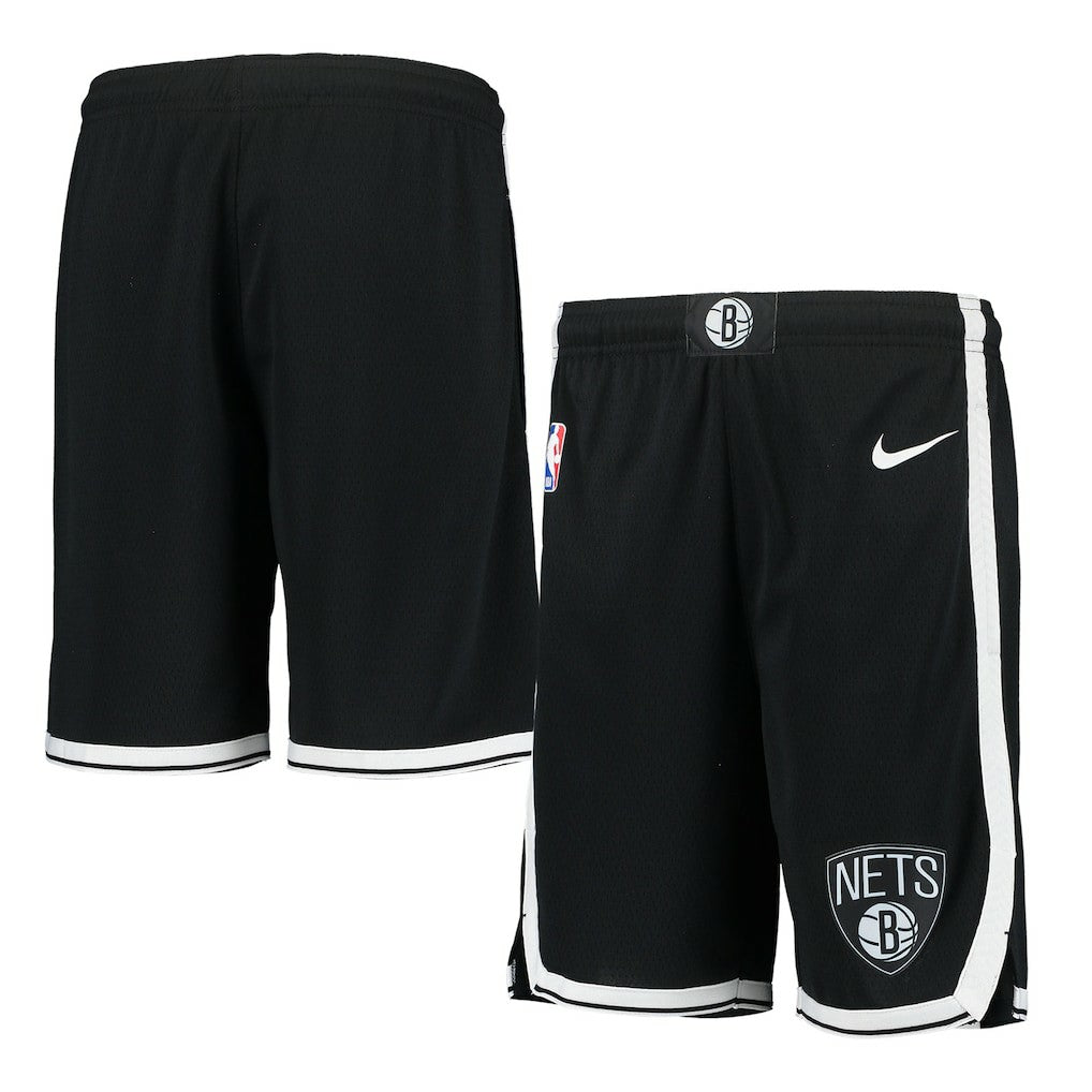 Brooklyn Nets Youth 2020/21 Swingman Performance Shorts - Icon Edition - Black sale