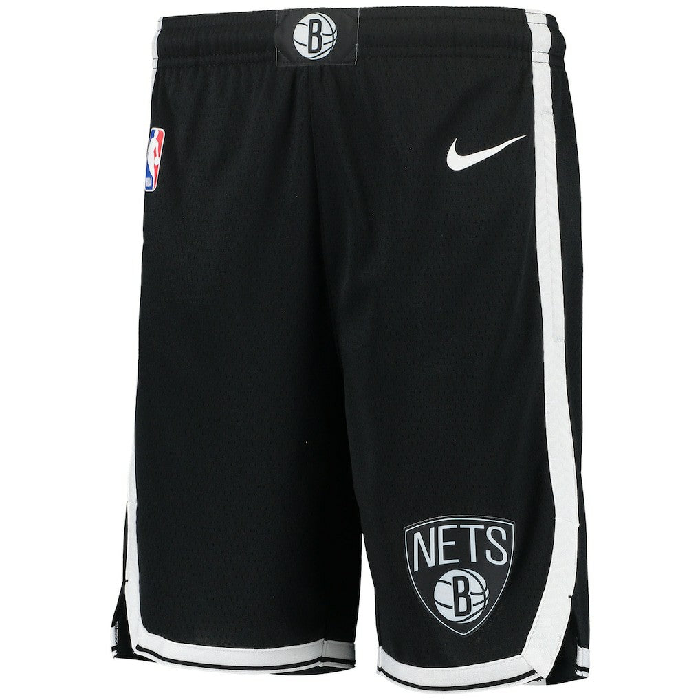 Brooklyn Nets Youth 2020/21 Swingman Performance Shorts - Icon Edition - Black sale