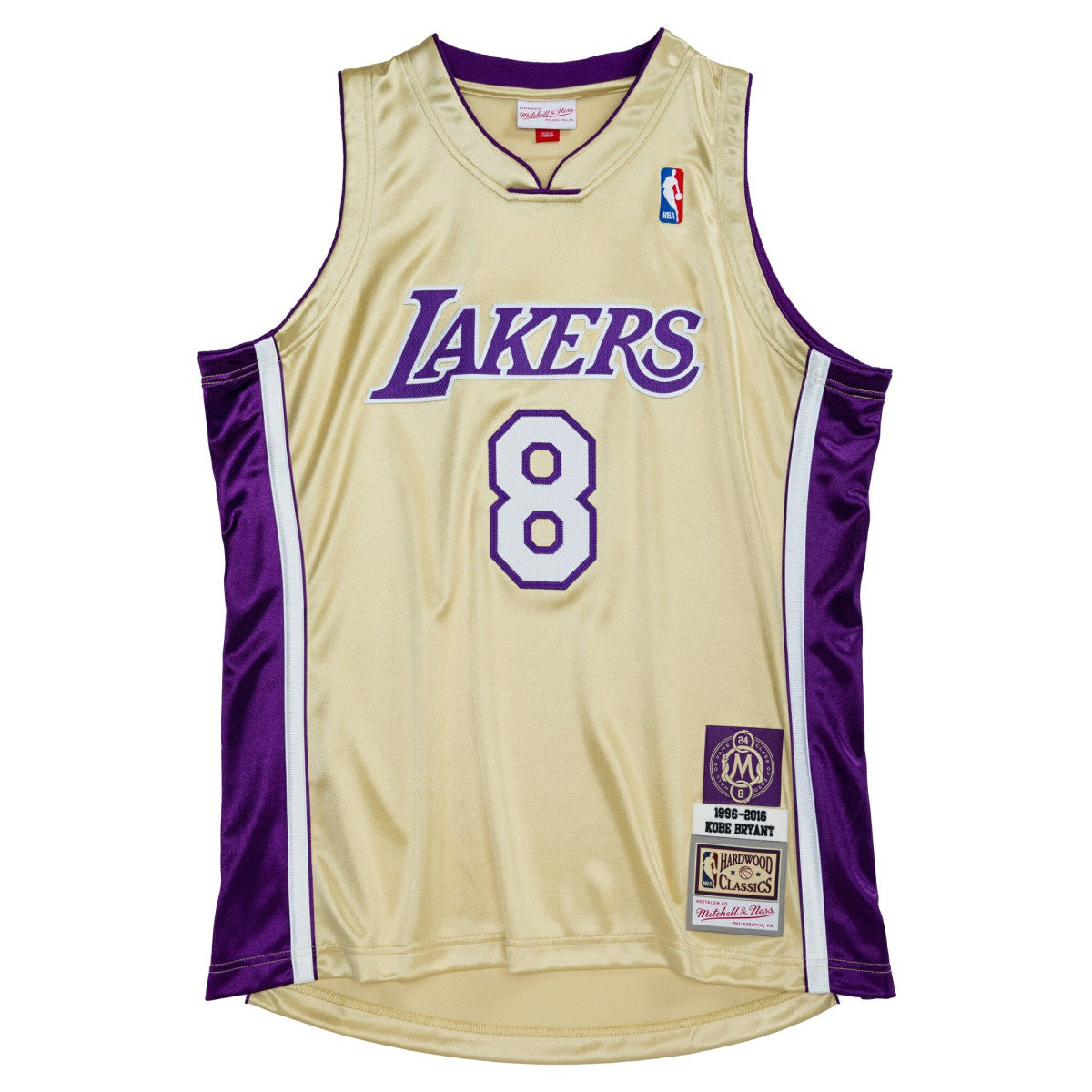 Kobe Bryant Los Angeles Lakers Hall of Fame Class of 2020 #8 Authentic Jersey - Gold cheap