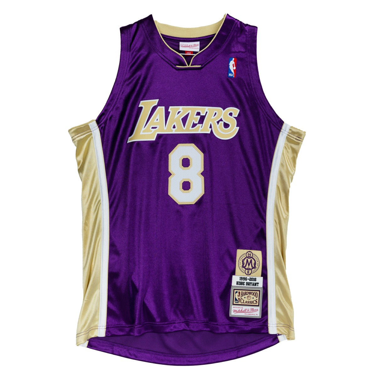 Kobe Bryant Los Angeles Lakers Hall of Fame Class of 2020 #8 Authentic Jersey - Purple shop
