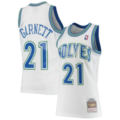 Kevin Garnett Minnesota Timberwolves 1995/96 Hardwood Classics Swingman Jersey - White outlet