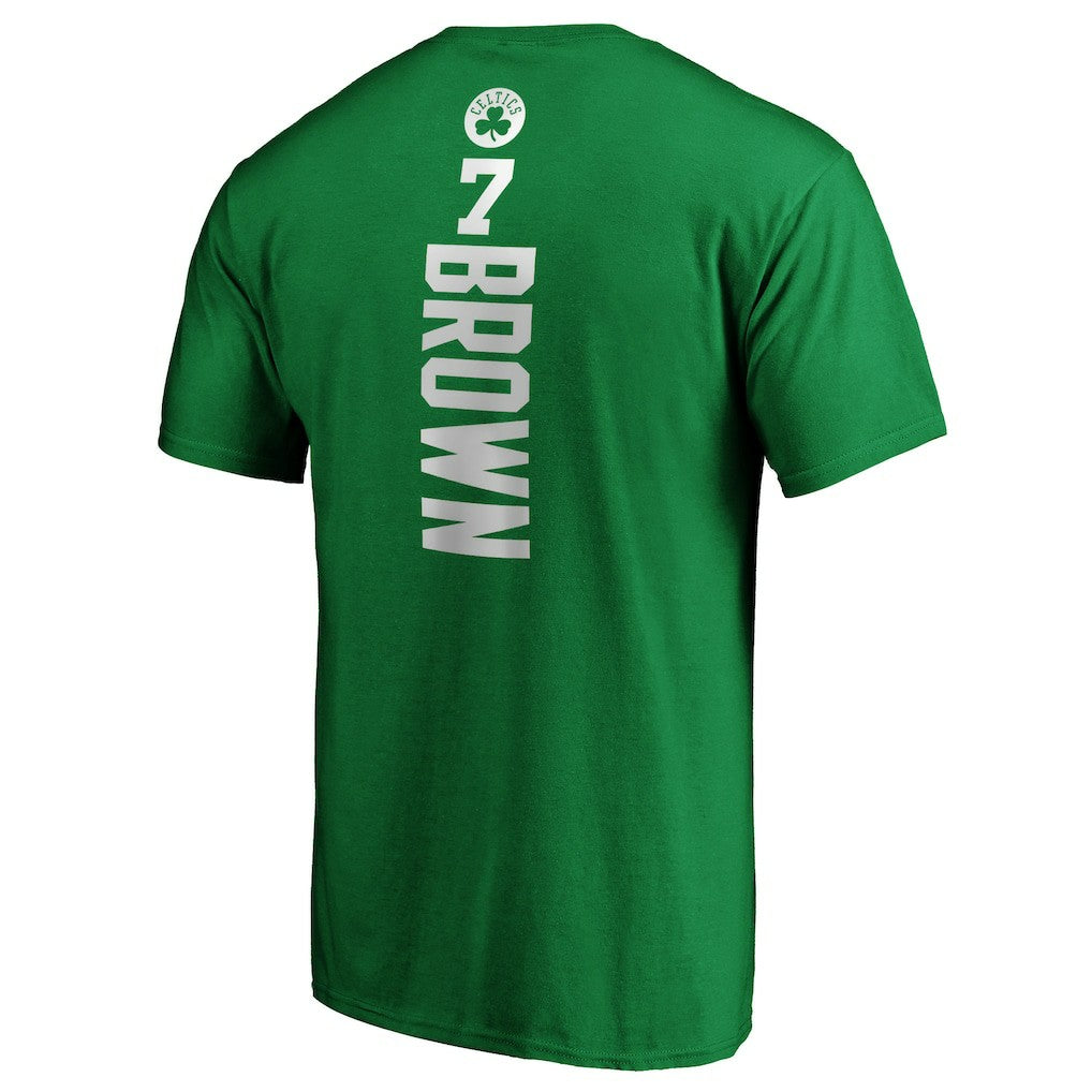 Jaylen Brown Boston Celtics Playmaker Name & Number T-Shirt - Kelly Green cheap